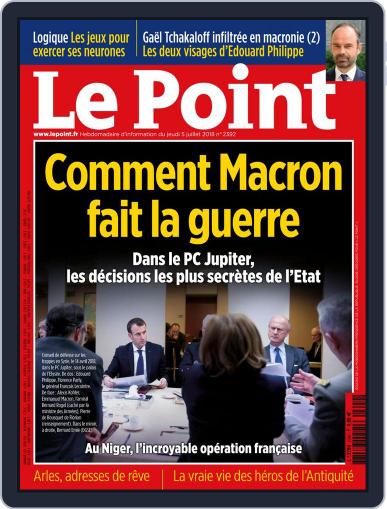 Le Point July 5th, 2018 Digital Back Issue Cover