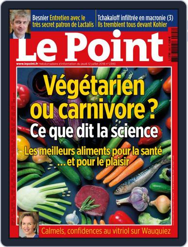 Le Point July 12th, 2018 Digital Back Issue Cover