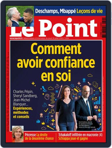 Le Point July 19th, 2018 Digital Back Issue Cover