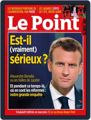 Le Point July 26th, 2018 Digital Back Issue Cover