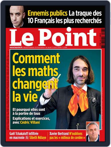 Le Point August 2nd, 2018 Digital Back Issue Cover
