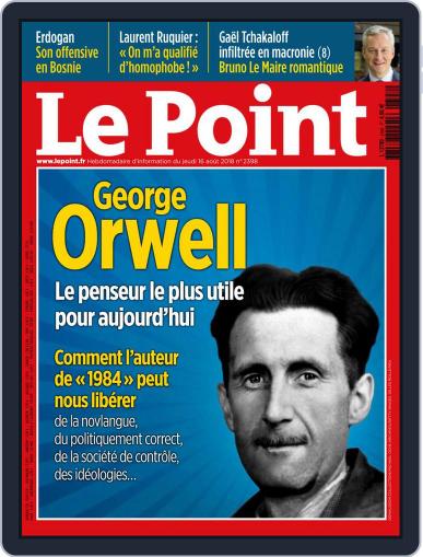 Le Point August 16th, 2018 Digital Back Issue Cover