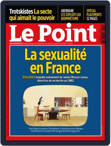 Le Point September 13th, 2018 Digital Back Issue Cover