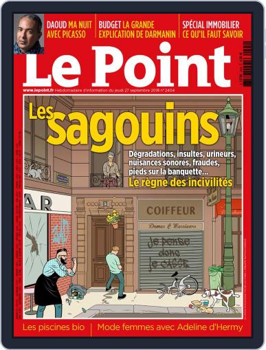 Le Point September 27th, 2018 Digital Back Issue Cover