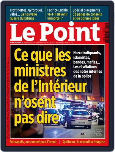Le Point November 15th, 2018 Digital Back Issue Cover