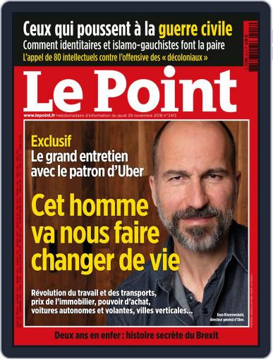 Le Point November 29th, 2018 Digital Back Issue Cover