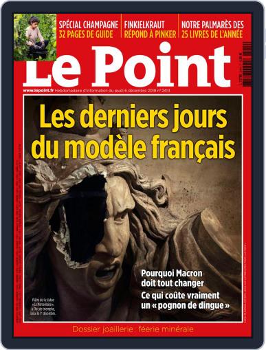 Le Point December 6th, 2018 Digital Back Issue Cover