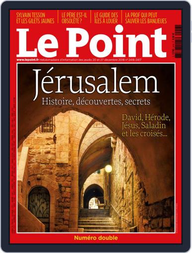 Le Point December 20th, 2018 Digital Back Issue Cover