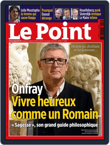 Le Point January 3rd, 2019 Digital Back Issue Cover
