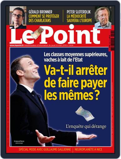 Le Point March 14th, 2019 Digital Back Issue Cover