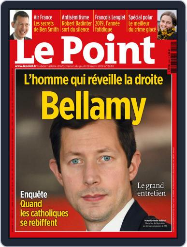 Le Point March 28th, 2019 Digital Back Issue Cover
