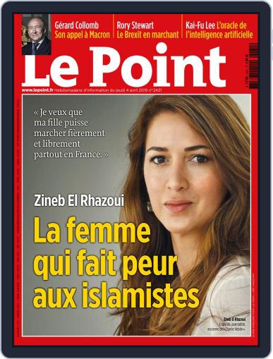 Le Point April 4th, 2019 Digital Back Issue Cover