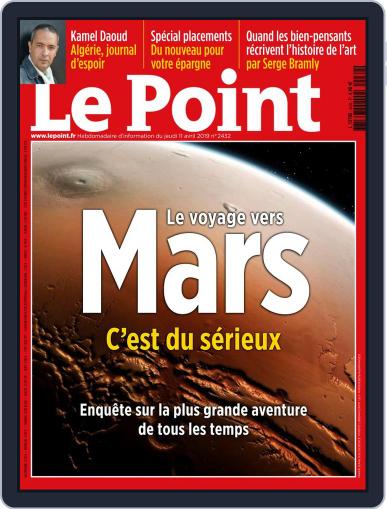 Le Point April 11th, 2019 Digital Back Issue Cover
