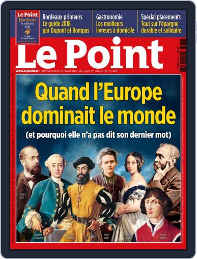 Le Point May 23rd, 2019 Digital Back Issue Cover