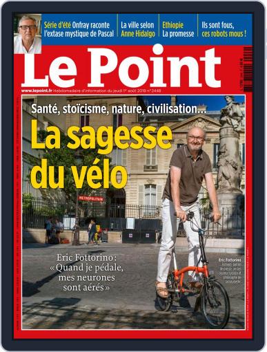 Le Point August 1st, 2019 Digital Back Issue Cover