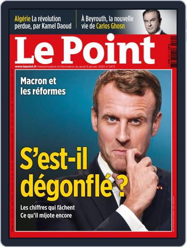 Le Point January 9th, 2020 Digital Back Issue Cover