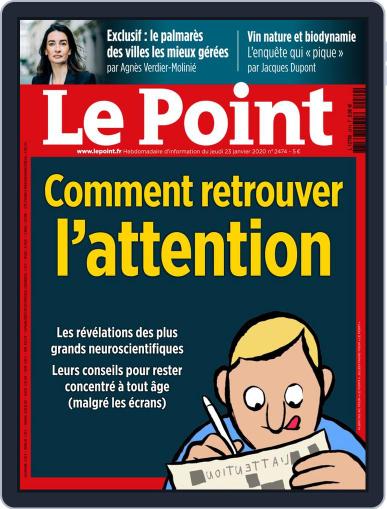 Le Point January 23rd, 2020 Digital Back Issue Cover