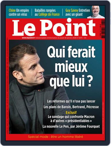 Le Point January 30th, 2020 Digital Back Issue Cover