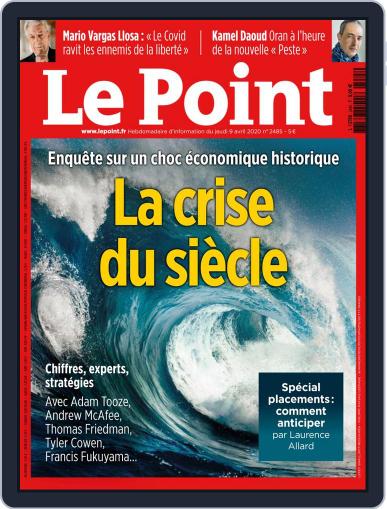 Le Point April 9th, 2020 Digital Back Issue Cover