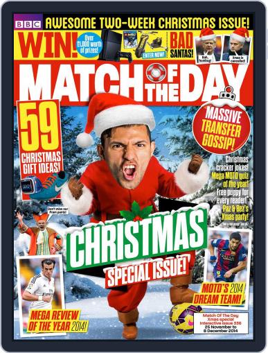 Match Of The Day November 28th, 2014 Digital Back Issue Cover