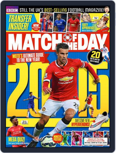 Match Of The Day November 30th, 2014 Digital Back Issue Cover