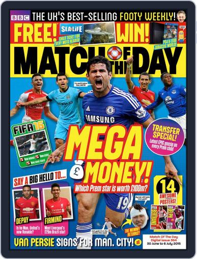 Match Of The Day May 31st, 2015 Digital Back Issue Cover