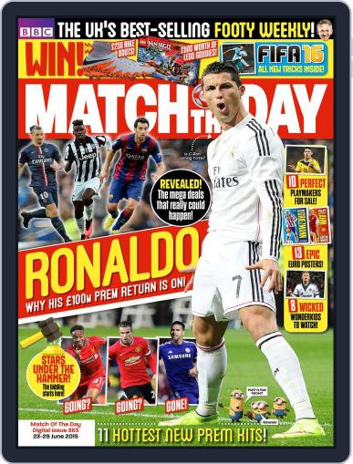 Match Of The Day June 23rd, 2015 Digital Back Issue Cover