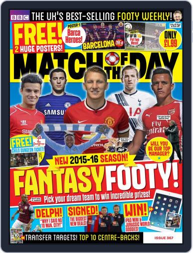 Match Of The Day June 30th, 2015 Digital Back Issue Cover