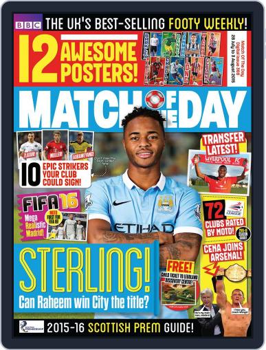 Match Of The Day July 28th, 2015 Digital Back Issue Cover