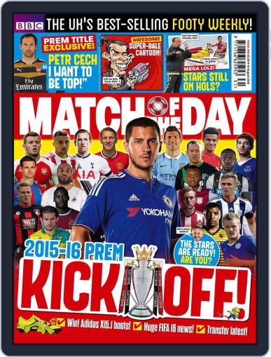 Match Of The Day August 4th, 2015 Digital Back Issue Cover
