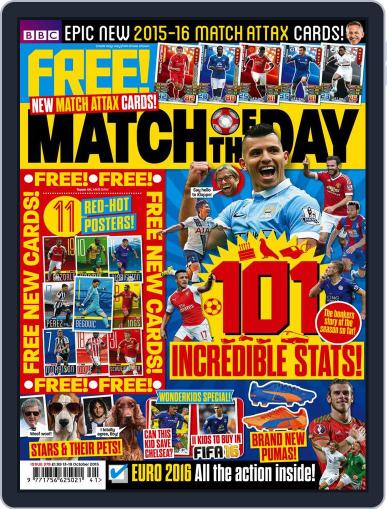 Match Of The Day October 13th, 2015 Digital Back Issue Cover