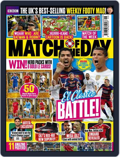Match Of The Day November 17th, 2015 Digital Back Issue Cover