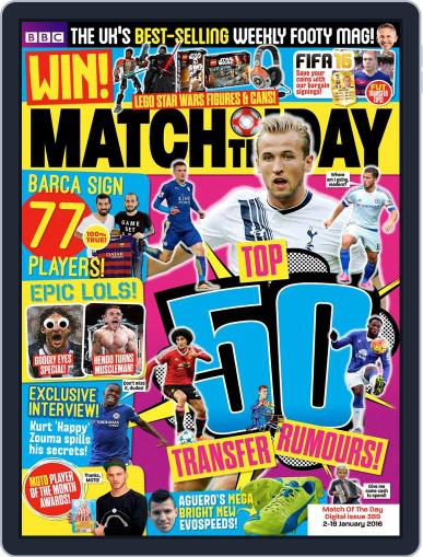 Match Of The Day January 18th, 2016 Digital Back Issue Cover