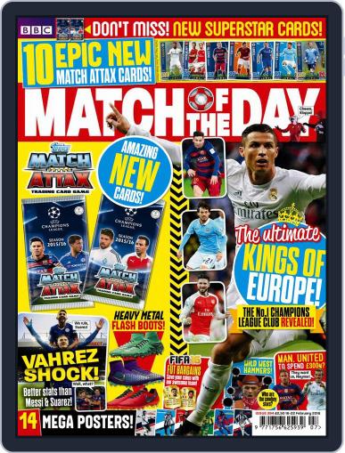 Match Of The Day February 16th, 2016 Digital Back Issue Cover