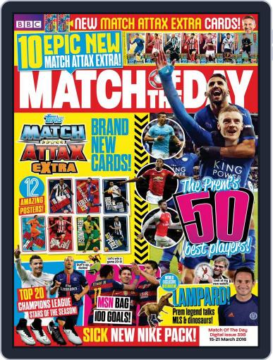 Match Of The Day March 17th, 2016 Digital Back Issue Cover