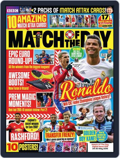 Match Of The Day May 26th, 2016 Digital Back Issue Cover