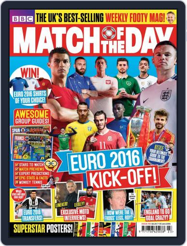 Match Of The Day June 8th, 2016 Digital Back Issue Cover