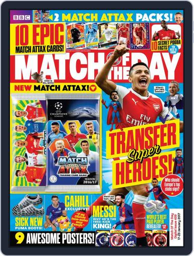 Match Of The Day January 17th, 2017 Digital Back Issue Cover