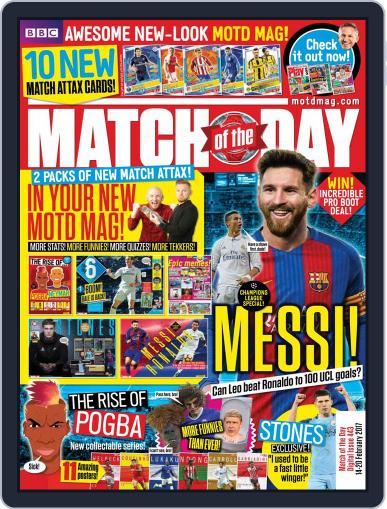 Match Of The Day February 14th, 2017 Digital Back Issue Cover