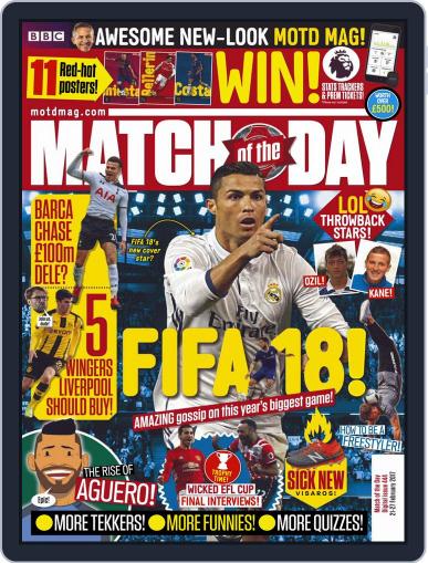 Match Of The Day February 21st, 2017 Digital Back Issue Cover