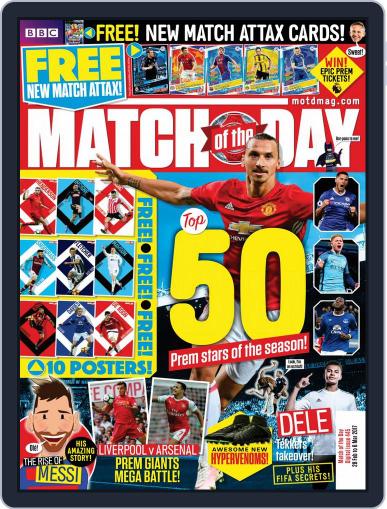 Match Of The Day February 28th, 2017 Digital Back Issue Cover