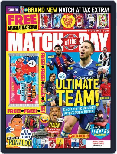 Match Of The Day March 7th, 2017 Digital Back Issue Cover