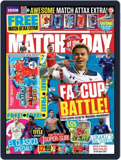 Match Of The Day April 18th, 2017 Digital Back Issue Cover