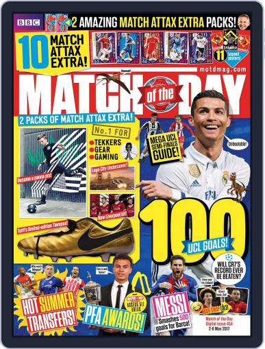 Match Of The Day May 2nd, 2017 Digital Back Issue Cover