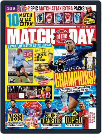 Match Of The Day May 16th, 2017 Digital Back Issue Cover