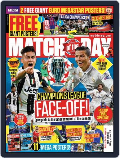 Match Of The Day May 30th, 2017 Digital Back Issue Cover