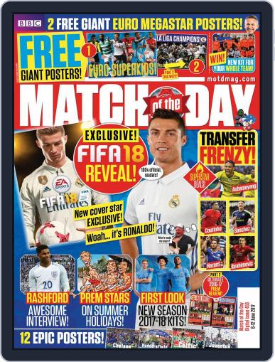Match Of The Day June 6th, 2017 Digital Back Issue Cover