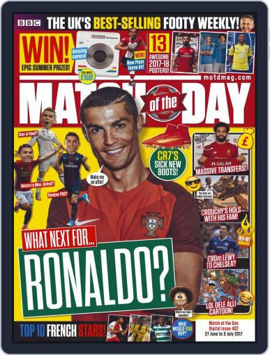 Match Of The Day June 27th, 2017 Digital Back Issue Cover