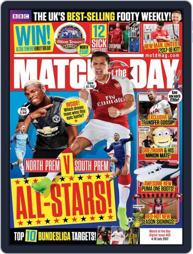 Match Of The Day July 4th, 2017 Digital Back Issue Cover