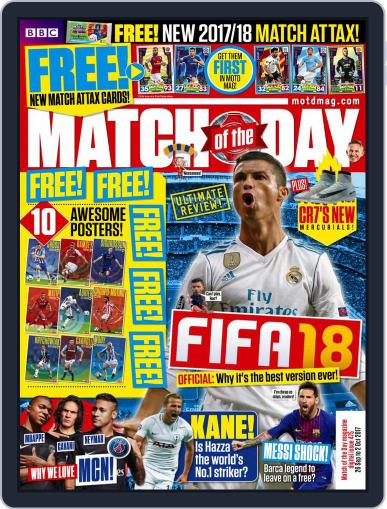 Match Of The Day September 26th, 2017 Digital Back Issue Cover
